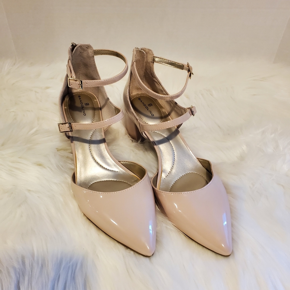 BANDOLINO Pale Pink Shoes, Size 8.5